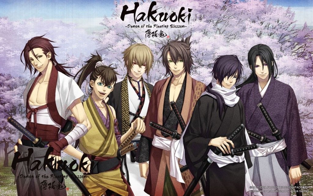 hakuoki main characters