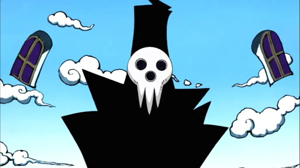 Lord Death's friendly face from Soul Eater