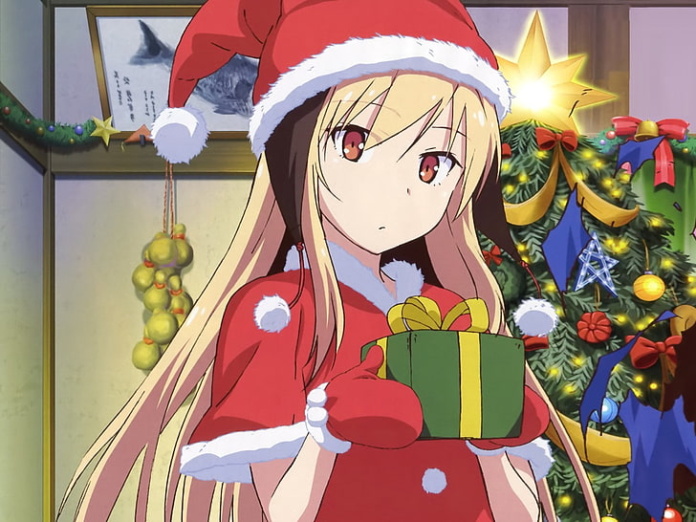 Shiina Mashiro Santa Christmas