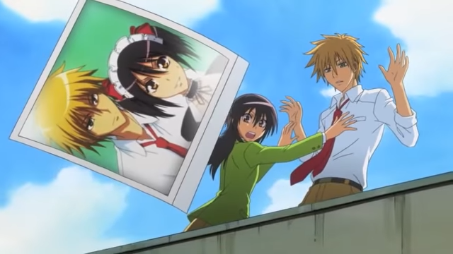 Maid Sama rooftop