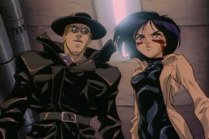 Battle Angel Alita, Gally and Ido