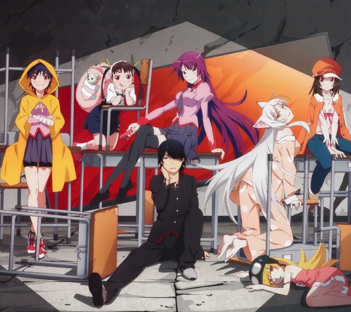 Bakemonogatari harem